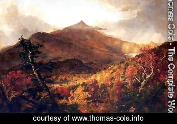 Thomas Cole - Schroon Mountain, Adirondacks