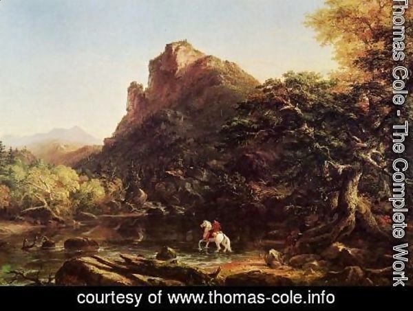 Thomas Cole - The Mountain Ford