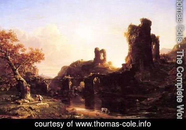 Thomas Cole - An Italian Autumn