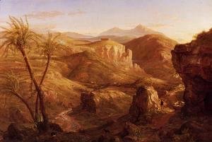 Thomas Cole - The Vale and Temple of Segesta, Sicily