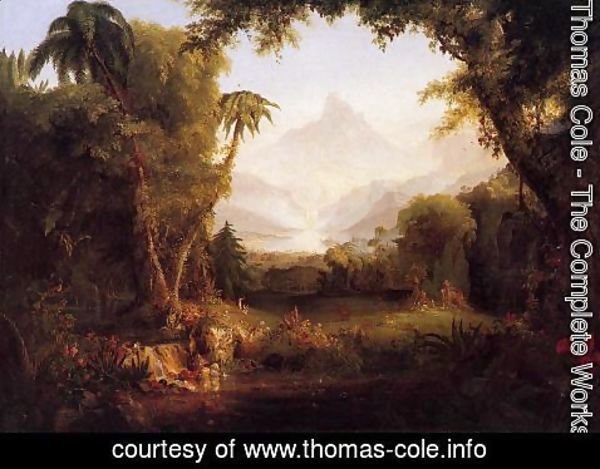 Thomas Cole - The Garden of Eden