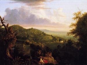 Thomas Cole - View of Monte Video, Seat of Daniel Wadsworth, Esq.