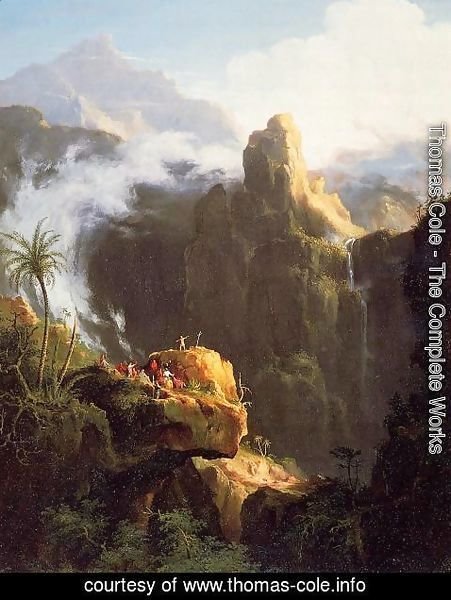 Thomas Cole - Landscape Composition: Saint John in the Wilderness