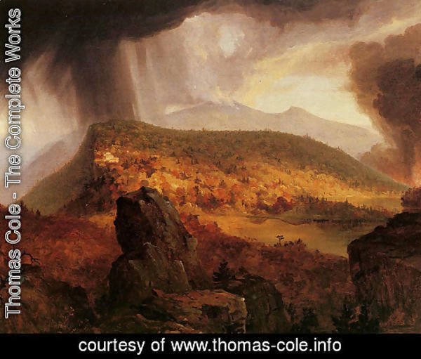 Thomas Cole - Catskill Mountain House: The Four Elements