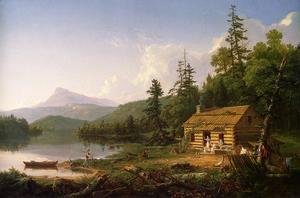 Thomas Cole - Home in the Woods, 1847