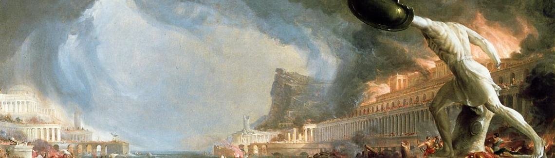Thomas Cole - The Course of Empire: Destruction, 1836