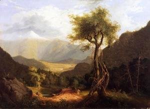 Thomas Cole - View in the White Mountains I
