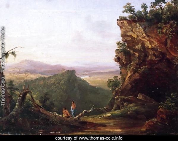 Indians Viewing Landscape