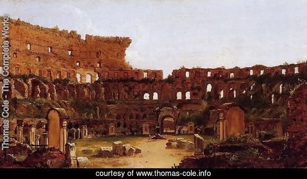 Interior of the Colosseum, Rome
