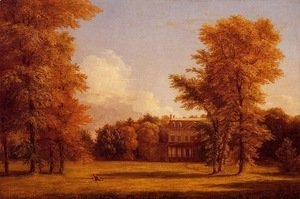 Thomas Cole - Van Rensselaer Manor House