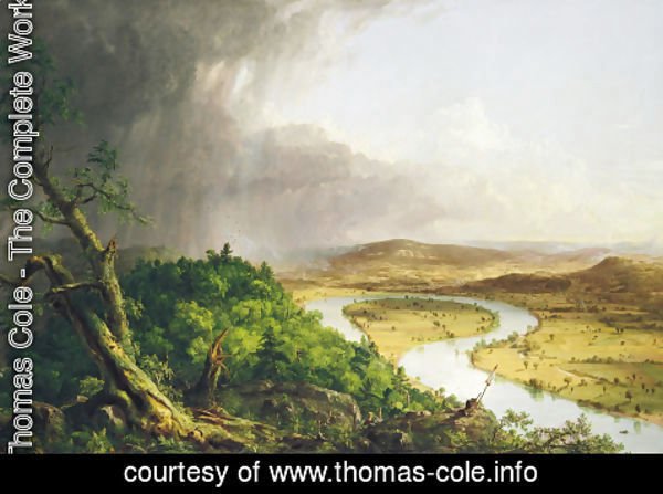 Thomas Cole - View From Mount Holyoke after a Thunderstorm, 1836