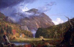 Thomas Cole - A View of the Mountain Pass Called the Notch of the White Mountains (Crawford Notch)