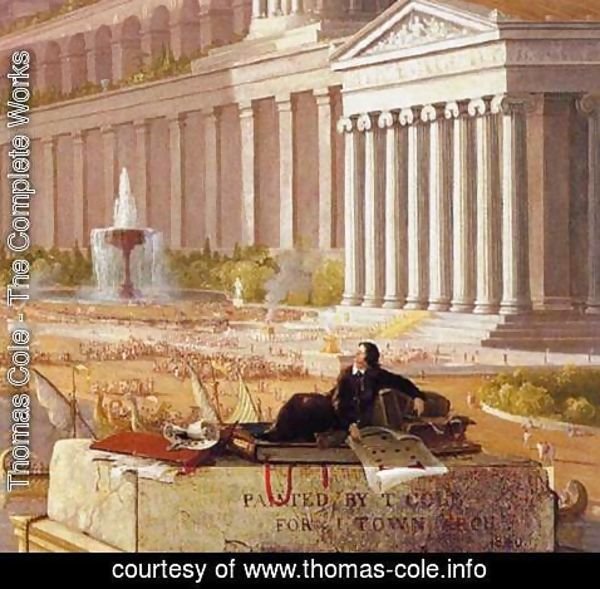 Thomas Cole - The Architect's Dream (detail)