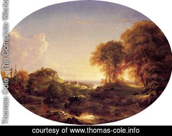 Thomas Cole - Catskill Landscape