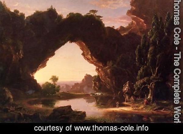 Thomas Cole - Evening in Arcady
