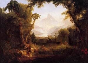 Thomas Cole - The Garden of Eden