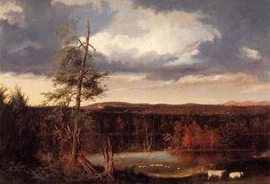 Thomas Cole - Landscape, the Seat of Mr. Featherstonhaugh in the Distance