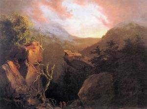 Thomas Cole - Mountain Sunrise, Catskill
