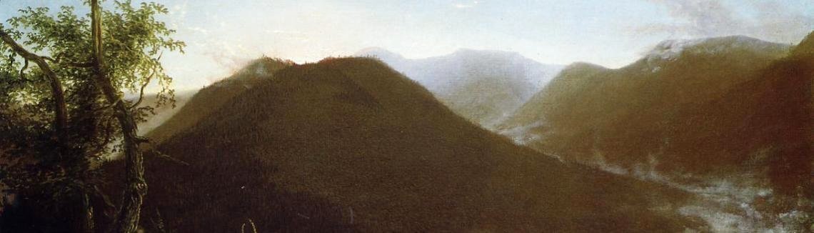 Thomas Cole - Sunrise in the Catskill Mountains