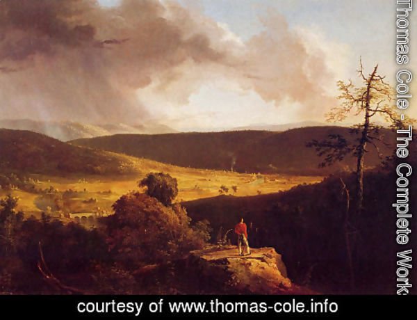 Thomas Cole - View of L'Esperance on the Schoharie River