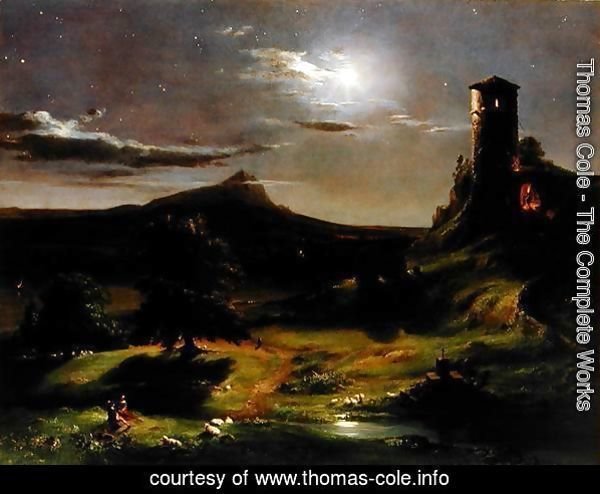 Landscape (Moonlight), c.1833-34