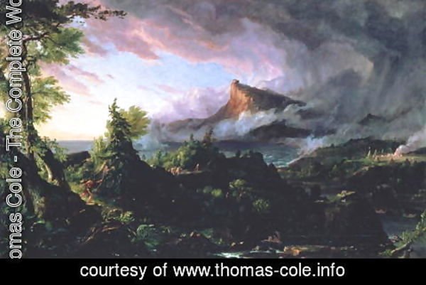 Thomas Cole - The Course of Empire The Savage State 1833-36