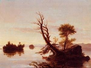 Thomas Cole - American Lake Scene, 1844