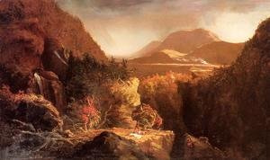 Thomas Cole - Landscape with Figures: A Scene from 'The Last of the Mohicans'