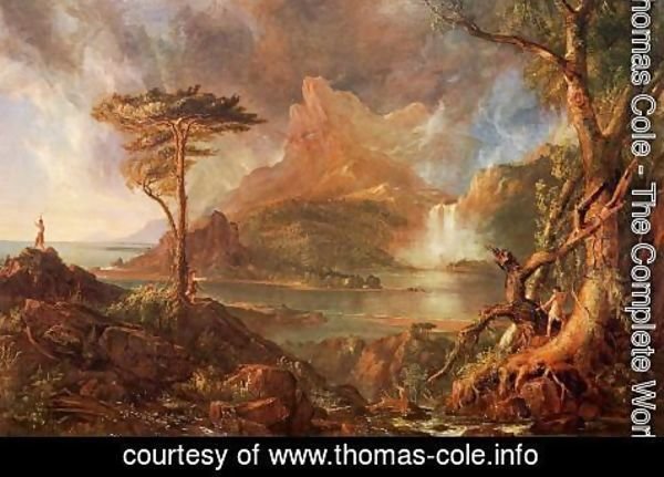 Thomas Cole - A Wild Scene