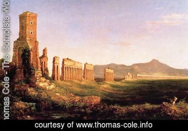 Thomas Cole - Aqueduct near Rome