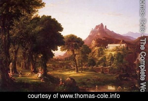 Thomas Cole - Dream of Arcadia