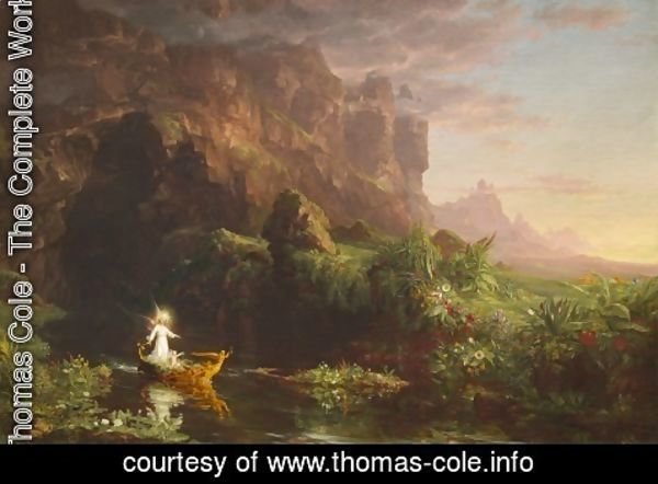 Thomas Cole - The Voyage of Life: Childhood
