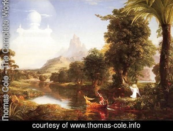 Thomas Cole - The Voyage of Life: Youth