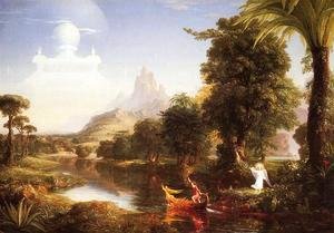 Thomas Cole - The Voyage of Life: Youth