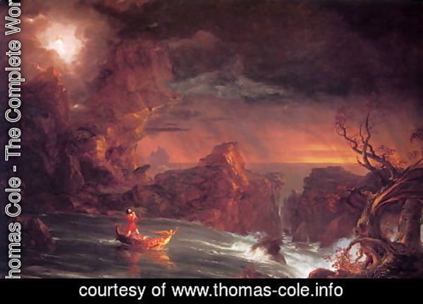 Thomas Cole - The Voyage of Life: Manhood I
