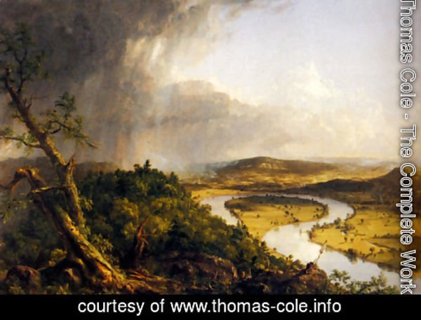 Thomas Cole - The Connecticut River near Northampton