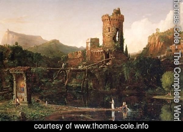 Thomas Cole - Landscape Composition, Italian Scenery