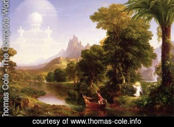 Thomas Cole - The Voyage of Life, Youth