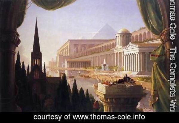 Thomas Cole - The Architect's Dream 1840
