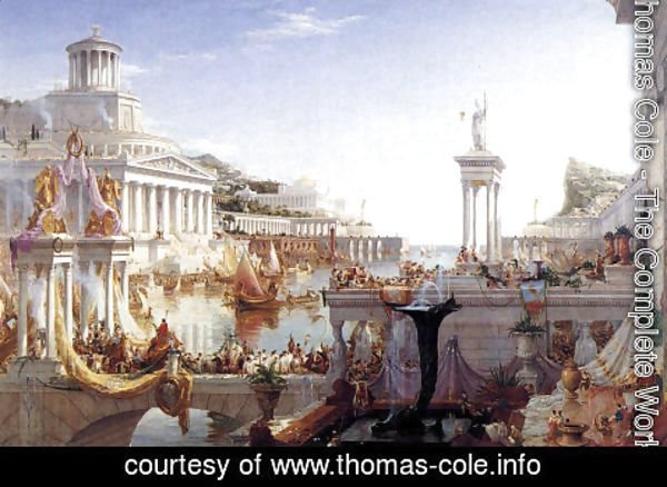 Thomas Cole - The Consummation of the Empire 1836