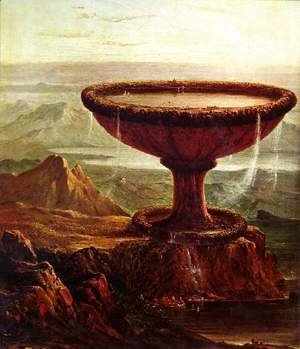 Thomas Cole - The Titan's Goblet 1833
